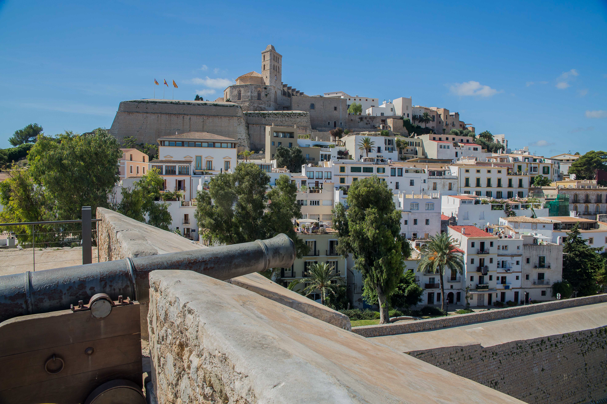 Photo Dalt Vila (old town of Ibiza) by Spotlight - Aide 2015