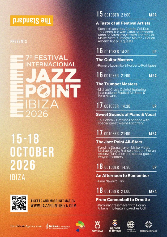 Jazz Point Ibiza 2026 — Día 1: A Taste of all Festival Artists