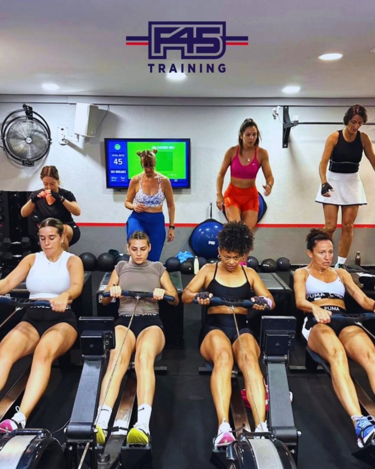 Palestra F45 Ibiza presa da Instagram
