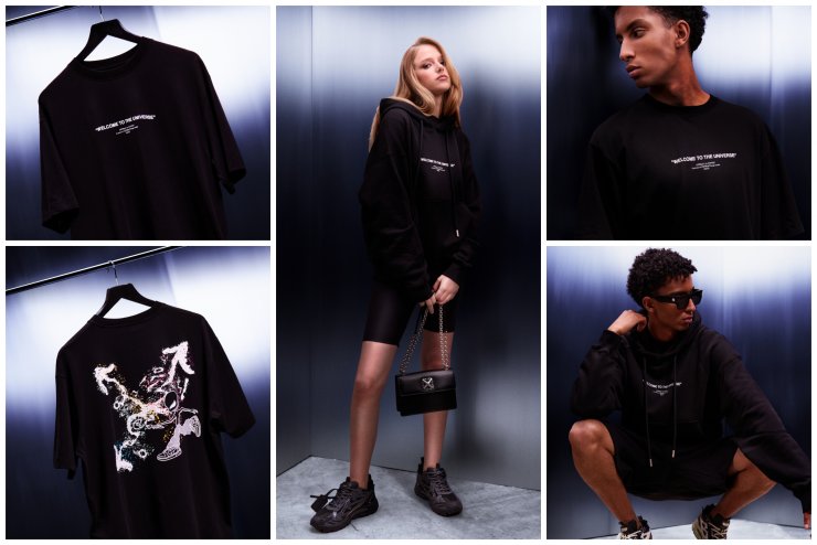 Off-White X [UNVRS] di Intoptier