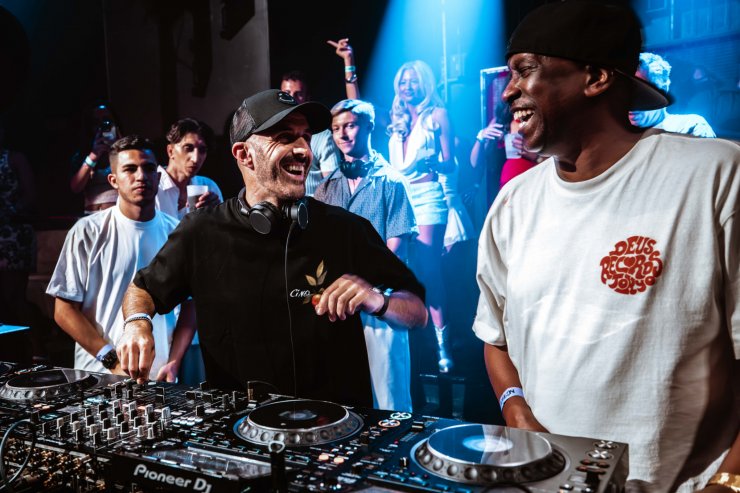 Getting the INNSiDE track from Todd Terry on his Freeze Project at Eden