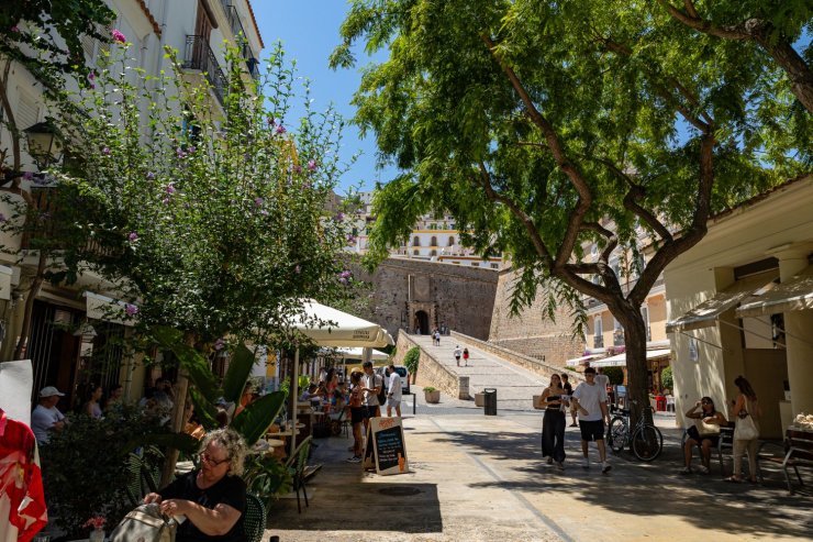 Ibiza town - from resort page