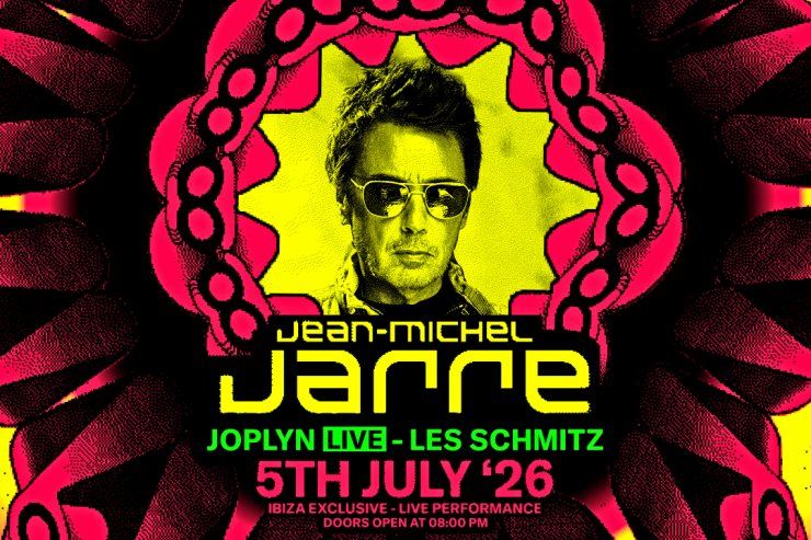 Elektronikpionier Jean-Michel Jarre feiert historisches Ibiza-Debüt im Amnesia
