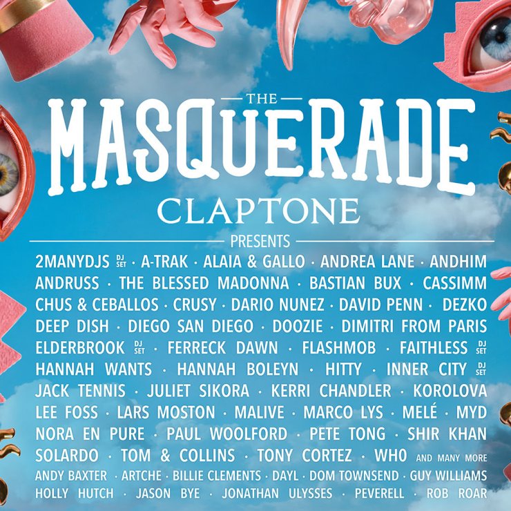 Claptone uncloaks roster for second summer of The Masquerade at Chinois Ibiza
