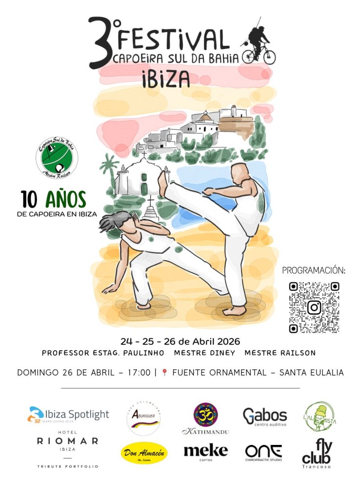 Capoeira Festival in Santa Eulalia