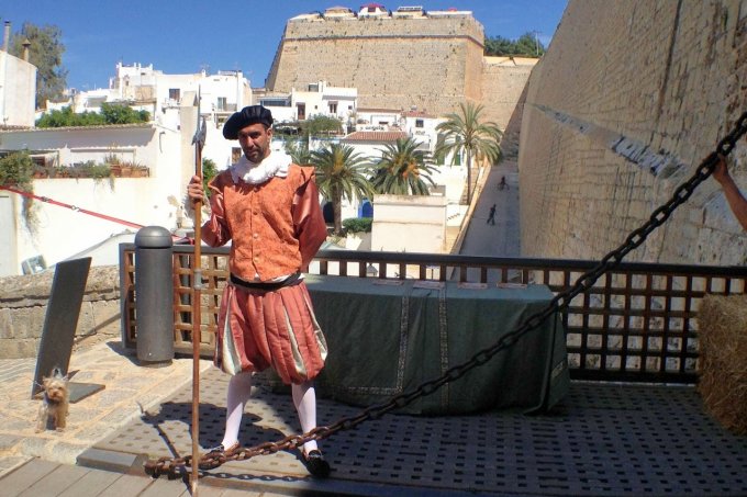 Medieval Festival Ibiza 2013 - Dalt Vila Guard Medieval Festival Ibiza 2013 - Dalt Vila Guard