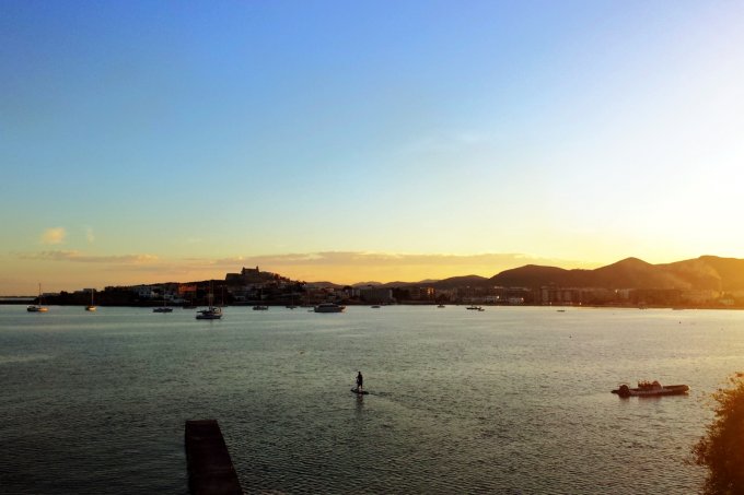 Sa Punta Restaurant, Talamanca, Ibiza - spectacular views