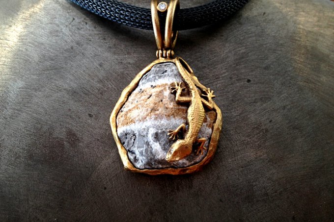 Gecko Jewellery - pendant