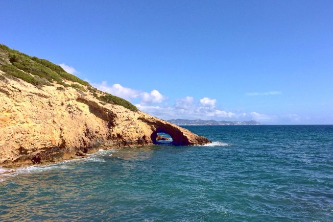 Cat Milton Rocky coastline Es Cavallet