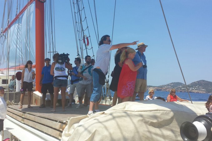 The arrival of The Rainbow Warrior by Jane C