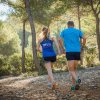 Group social trail run with Running Ibiza