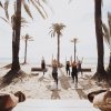 Beach yoga at Beachouse