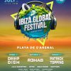 Ibiza Global Festival at S'Arenal beach in San Antonio
