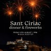 Sant Ciriac cocktails and fireworks at Mikasa Ibiza