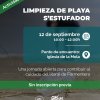 Pulizia delle spiagge a Formentera