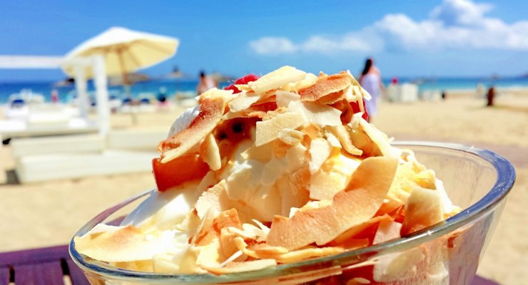 Sands Restaurant and Beach Bar - Knickerbocker Glory Sands Restaurant and Beach Bar - Knickerbocker Glory