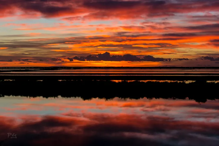 Sunset over the Salinas - Peter Young 2022