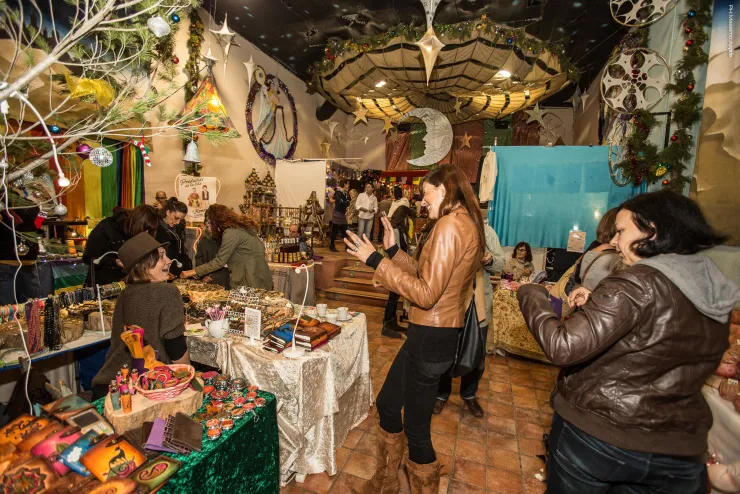 Source Las Dalias - Christmas market 2015