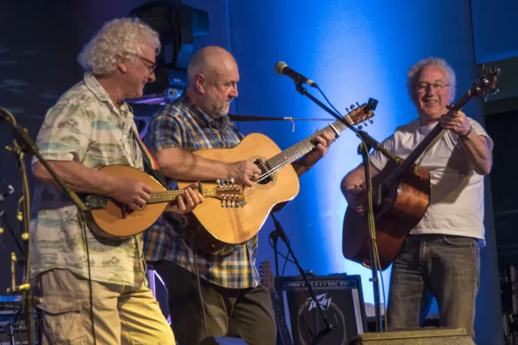 Jamming together at Costa del Folk