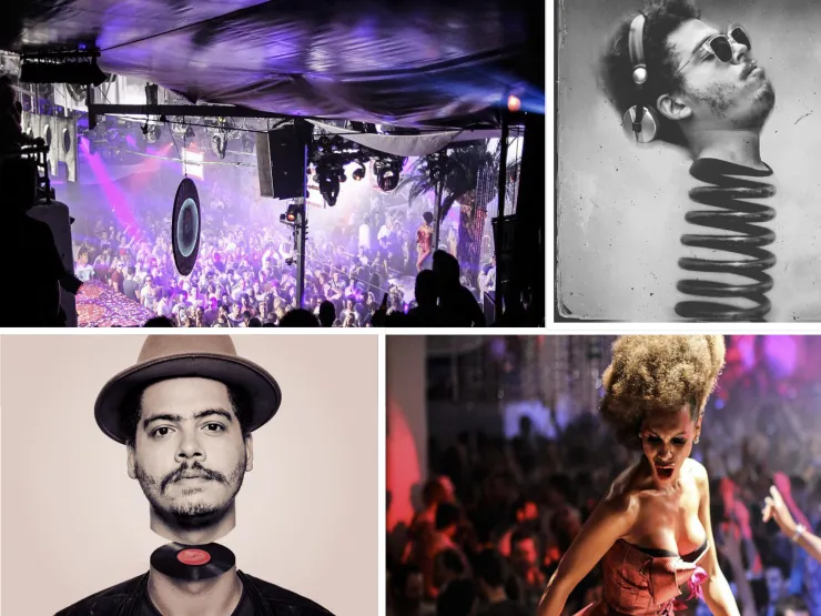 See all his faces: Seth Troxler at Pacha