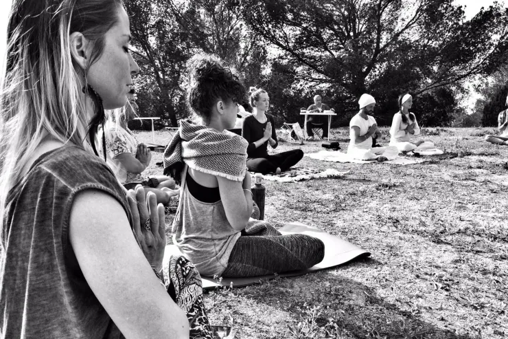 Gathering for peace at Rise Up Ibiza
