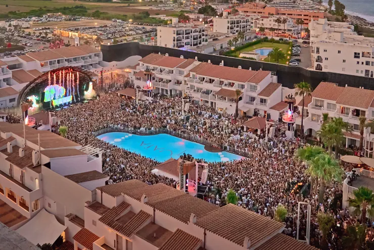 Image supplied by Pat Quinteiro (TNL Head of Press) July 2024 Ushuaïa Ibiza