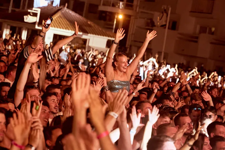 Image supplied by Pat Quinteiro (TNL Head of Press) July 2024 Ushuaïa Ibiza