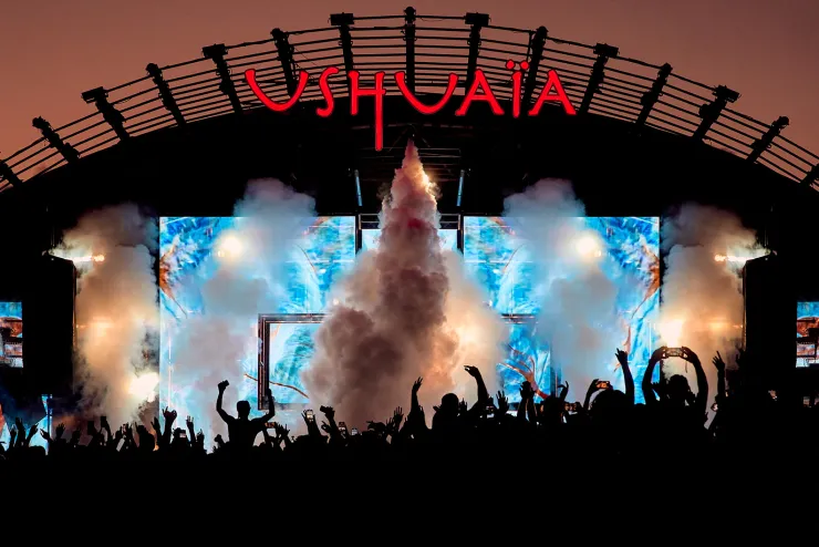 Image supplied by Pat Quinteiro (TNL Head of Press) July 2024 Ushuaïa Ibiza