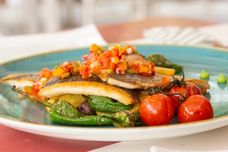 Bam Bu Ku grilled sea bass - Peter Young - 2021