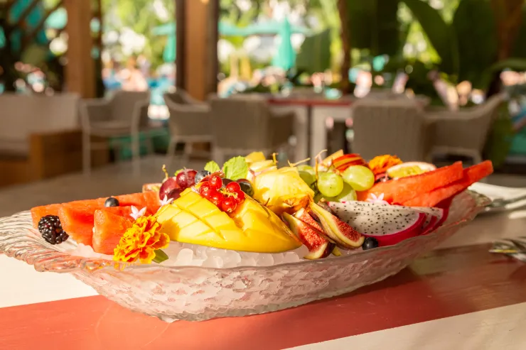 Bam Bu Ku fresh fruit platter - Peter Young - 2021