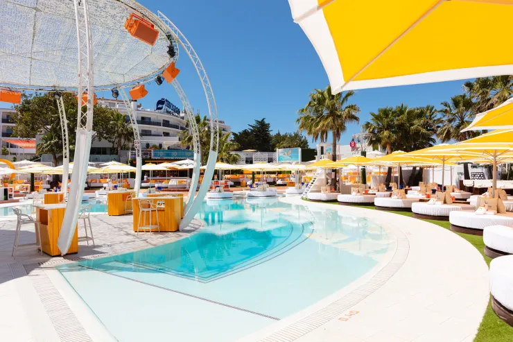 Image supplied by Maria Andreu (O Beach Creative Marketing Manager) summer 2023 O Beach Ibiza