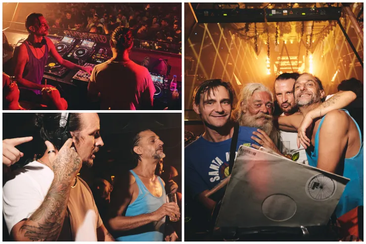 Immagini di PRANK, fornite da Natalia (Amnesia Press) agosto 2022 Ricardo Villalobos b2b Luciano | Pyramid | Amnesia by PHRANK