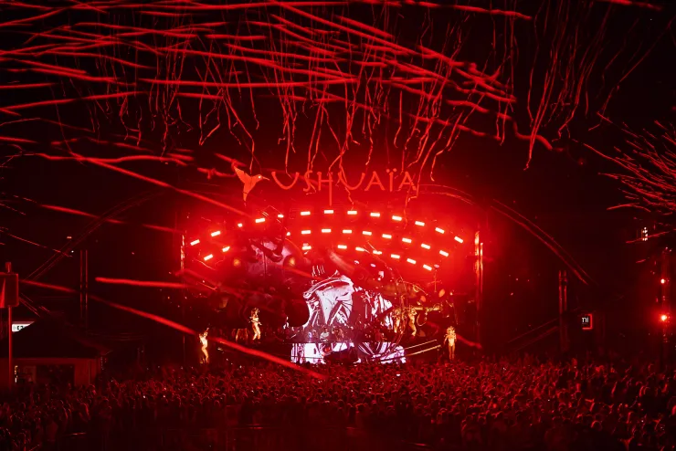 Image taken from Ushuaïa's facebook page, posted October 2022 One More DANTS | Ushuaïa