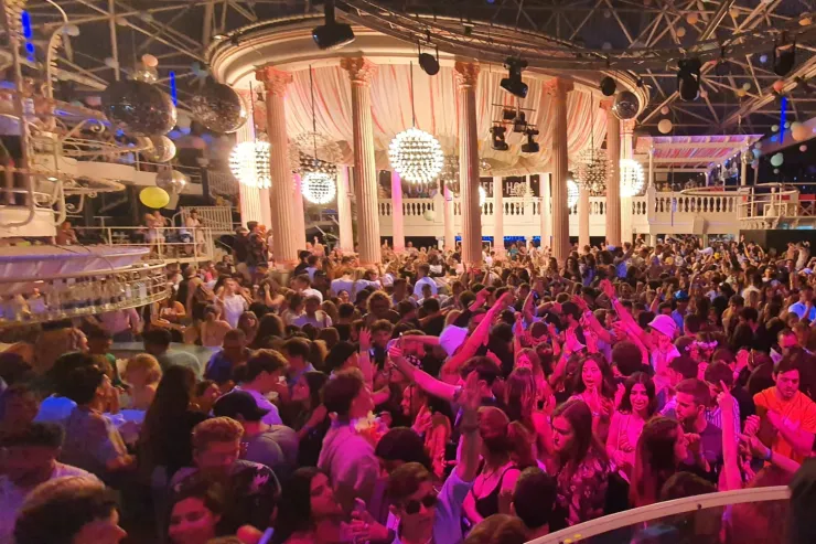Image suppled by Steeve Valverde, September 2022 Es Paradis Ibiza