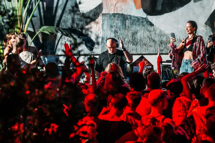 Image supplied by Julieta (Akasha Press) August 2022 Sven Väth presents Catharsis | Las Dalias