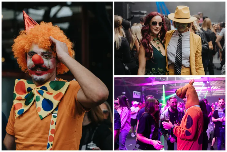 Images supplied by Jess Bollands (Listen Up PR) The Masquerade Halloween Ball | Tobacco Dock | 2022