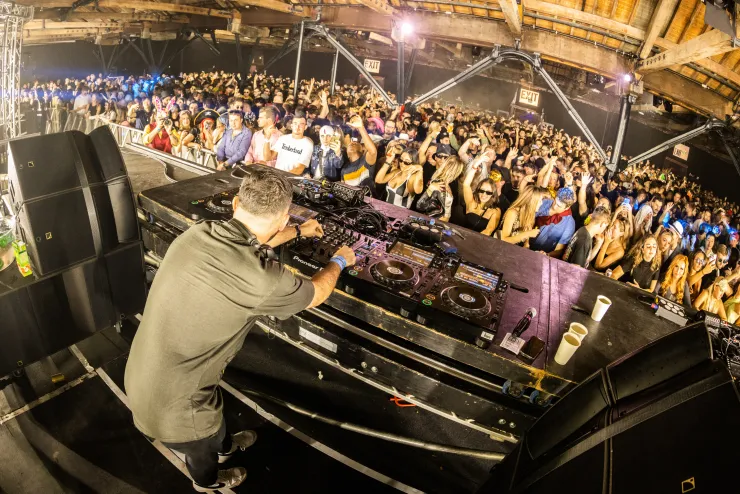 Image supplied by Jess Bollands (Listen Up PR) Danny Howard | The Masquerade Halloween Ball | Tobacco Dock | 2022