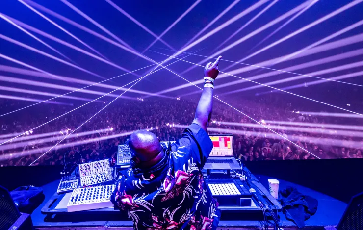 Image taken by Dan Reid, supplied by Steve Rose (Measure PR) Carl Cox Live | Wembley Arena by Dan Reid