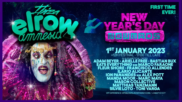 elrow New Year's Day | Amnesia Ibiza