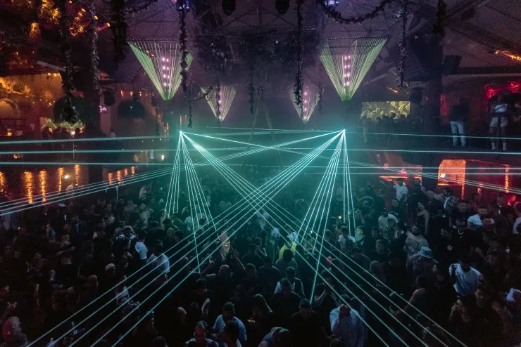 Image taken by Pablo Dass, supplied by Marta (Amnesia Marketing) January 2022 Pyramid "The Last One" | Amnesia Ibiza by Pablo Dass
