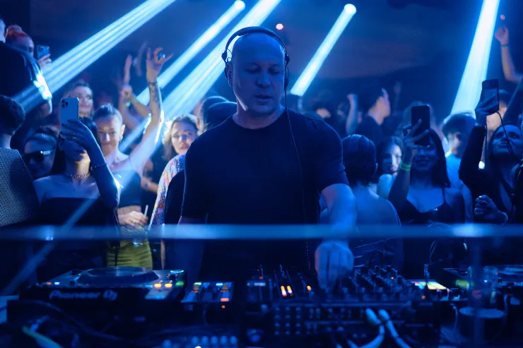 Bild aufgenommen von Raul Sanchez, bereitgestellt von Paloma Tur (Pacha Press) 2022 Music On | Pacha Ibiza by Raul Sanchez
