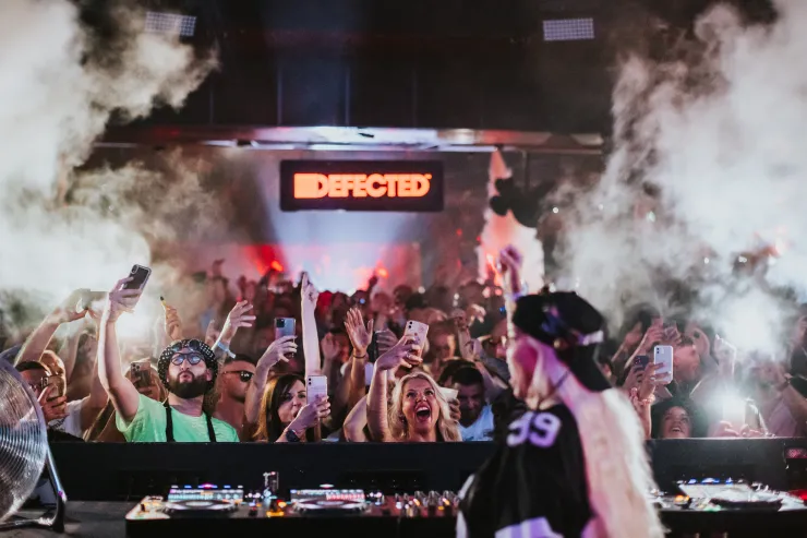 Image taken by Mario Pinta, supplied by Millie Dunmore (Defected) April 2023 Defected | Eden Ibiza by Mario Pinta