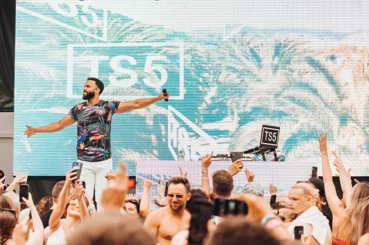 Image supplied by Ibiza Rocks press summer 2022 Craig David | Ibiza Rocks