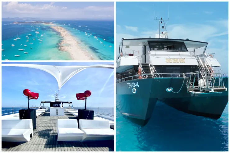 Immagini fornite da Lu (Ibiza Boat Club) estate 2022 Formentera With Benefits at Ibiza Boat Club