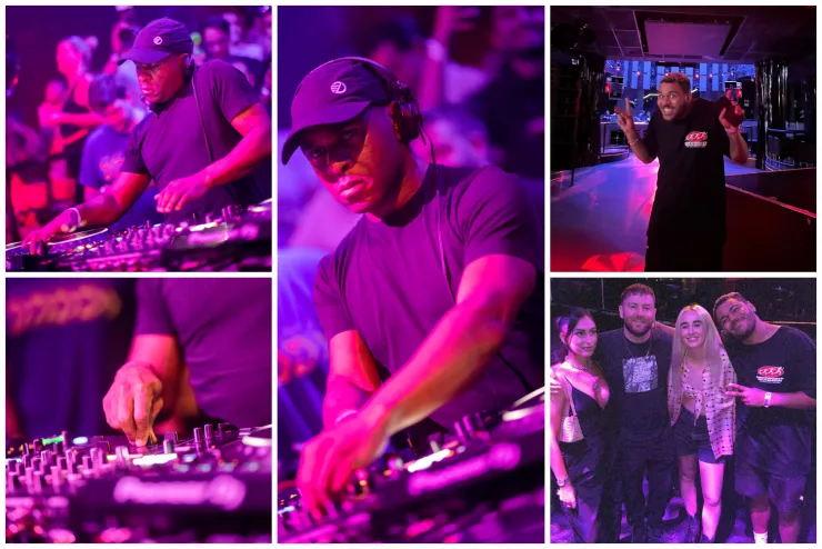 Bilder aufgenommen von Mario Pinta, bereitgestellt von Millie Dunmore (Defekt), September 2023 Defected | Eden Ibiza