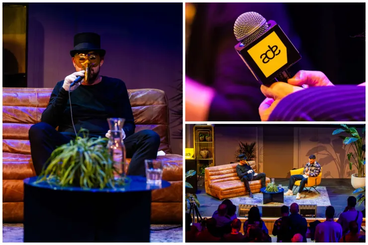 Images taken by Stephen VB Fotografie, supplied by Jess Bollands (Listen Up PR) October 2023 Claptone: First live interview | Felix Meritis by Stephen VB Fotografie
