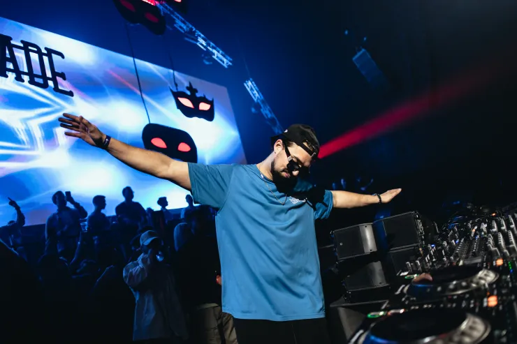 Image taken by Rox Photography, supplied by Jess Bollands (Listen Up PR) October 2023 Claptone presents The Masquerade ADE | AFAS Live by Rox Photography