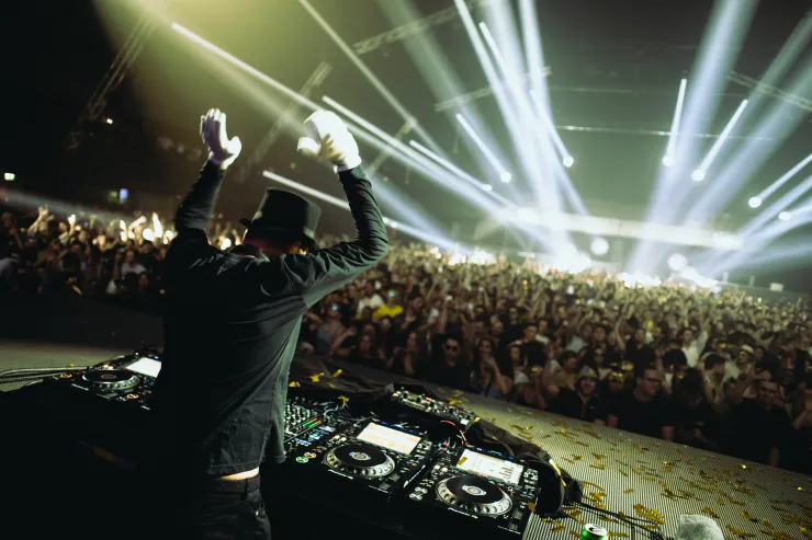 Image taken by Rox Photography, supplied by Jess Bollands (Listen Up PR) October 2023 Claptone presents The Masquerade ADE | AFAS Live by Rox Photography