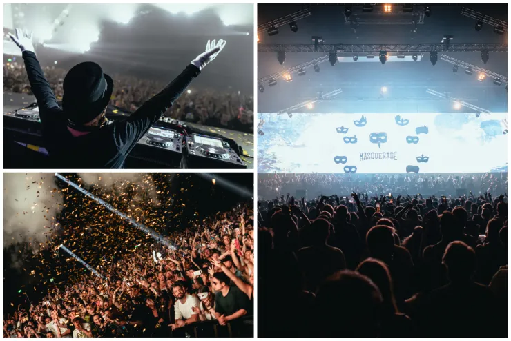 Images taken by Rox Photography, supplied by Jess Bollands (Listen Up PR) October 2023 Claptone presents The Masquerade ADE | AFAS Live by Rox Photography