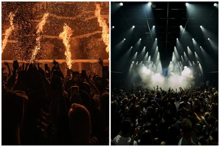 Immagini fornite da Adam Wilson (TNL Press) estate 2023 ANTS Day & Night | Ushuaïa & Hï Ibiza